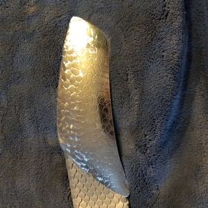 Elegant Silver Women's Belt